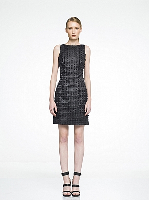 Φόρεμα Laser cut - Μαύρο