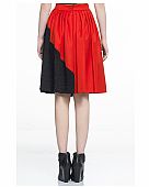 SKIRT BLACK RED : 4