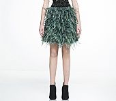 SKIRT OSTRICH FEATHER : 2