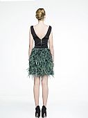 SKIRT OSTRICH FEATHER : 4