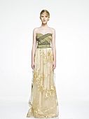Gold lace Skirt : 1